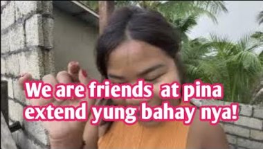 Nagpatayo ako extension para sa bahay ni aksel with cr