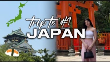 trip to Japan #1 🌸🇯🇵 | Osaka, Kjoto