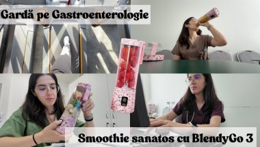 Înapoi pe secția de Gastroenterologie, 5 rețete de smoothie pentru blenderul BlendyGo 3 🩵