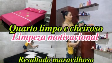 😃QUARTO LIMPO E CHEIROSO/😊LIMPEZA MOTIVACIONAL @casinhadadebora2041