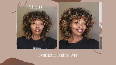 It's Giving EVERYTHING..Ready or Not! ✨Shein wig |Black Ombre Brown Curly Wig|$13.00 #syntheticwigs