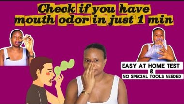 How to Know If you have Mouth odor/bad breath – DIY Mouth Odor Test