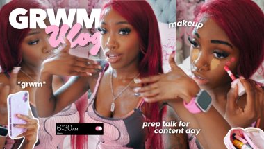 GRWM FOR CONTENT DAY MAKE UP SESSION *ICED MY MAKE UP* #grwm