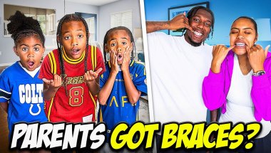 OUR PARENTS GOT BRACES 😬 SHOCKING REACTIONS