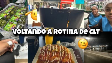 ROTINA VOLTANDO AO TRABALHO FAZENDO COMIDA 💪🏼🥹