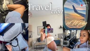 COME WITH ME TO DUBAI WHILE HEAVILY PREGNANT 🤰 | 34 Weeks | Almost Got Denied Boarding😱!!!