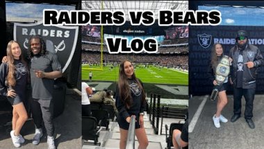 Raiders vs Bears Vlog