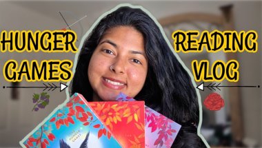 HUNGER GAMES READING VLOG!! 📚💕✨