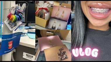VLOG | Orthodontist Appointment + 2 Month Braces Update + Shopping