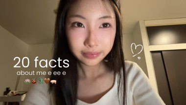 20 facts about me •• 🪷