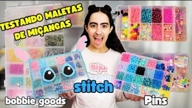 TESTANDO MALETAS DE MIÇANGAS MAIS DIFERENTES QUE EU JA VI! - BIJU BEAUTY