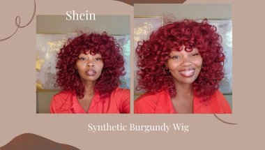 Only the Bold Wear THIS WIG! 💥👑| SHEIN Burgundy Curly Wig $17 | Wig Review
