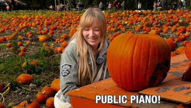 Playing A Piano In Public Is Outside My Comfort Zone!