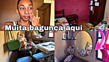 ORGANIZANDO MEU QUARTO + UM ESPELHO NOVO PRA PENTEADEIRA 😍
