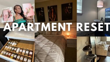 Apartment Reset 🍃 | New Pet, Christian Wall Art, Life Update + Pantry Fix