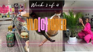 VLO[G]tober | Week 2 of 4 : Cooking, Becoming a First Time Plant Mom & Yapping