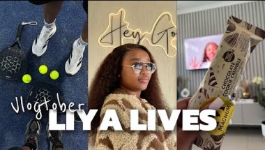 #LiyaLives Ep 26 | Padel date, hair from Siba styles, croctober sale