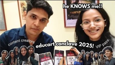 I MET @ExpHub  & @DigrajSinghRajput214 at the  Educart Conclave 2025!