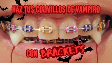Haz Tus COLMILLOS de Vampiro con BRACKETS | Jelsa1000