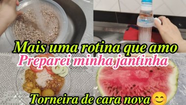 😀MAIS UMA ROTINA QUE AMO/😋PREPAREI MINHA JANTINHA @casinhadadebora2041