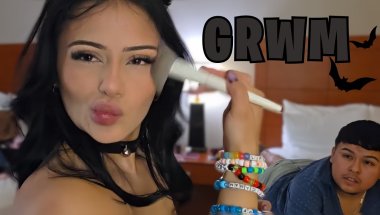 GET READY WITH ME *ESCAPE HALLOWEEN EDITION*
