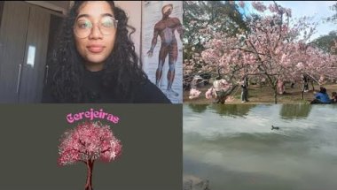 CORRERIA PRÉ ESTÁGIO + VISITEI O BOSQUE DAS CEREJEIRAS