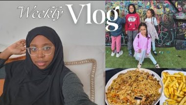 MOM LIFE: Making Dinner with Kids + Taking Them Rock Climbing! (GRWM+ rock climbing) | vlog