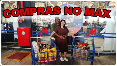 COMPRAS DO MÊS DE NOVEMBRO! GASTEI MUITO ESSE MÊS NO MAX ATACADISTA
