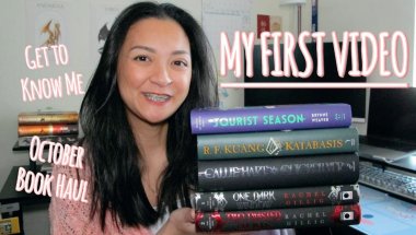 My First Video - Get to Know Me/October Book Haul
