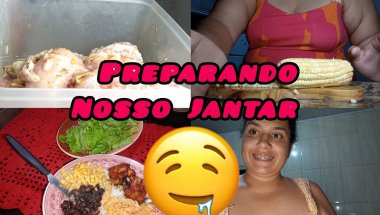 Preparando Nosso Jantar ,tava com muita vontade de comer milho 🌽 refogado