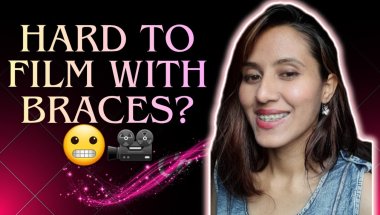 Is it really hard to film with braces?/My braces journey #trending #mybracesjourney #contentcreator