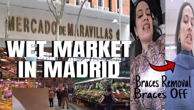 WET MARKET IN MADRID SPAIN 🇪🇸 | GANITO ANG TALIPAPA DITO SA MADRID +DENTAL VISIT for BRACES REMOVAL!