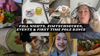 WEEKLY VLOG // Fall Nights, Zimtschnecken, Events & First Time Pole Dance