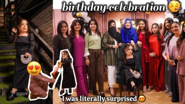 Another birthday celebration with friends | look who surprised me😍 | reema Aly | vlog
