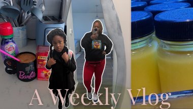Cozy Weekly Vlog ♡ Sick Kid at Home, Wellness Shots, Walmart Haul + WFH Moments