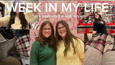 WEEK VLOG *sophomore diaries ep. 2*
