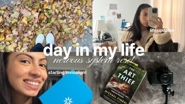 day in my life vlog: nervous system reset, self-care, life updates