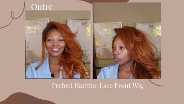 ✨GINGER Vibes Only✨: This Wig Delivers | Outre Perfect Hairline Lace Front Wig