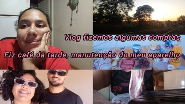 Vlog fizemos algumas compras,fiz um bolo deu errado, fiz café da tarde ✅❤️- Alana Matos