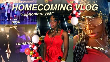 HOMECOMING 2025: grwm + vlog ||  *sophomore year*