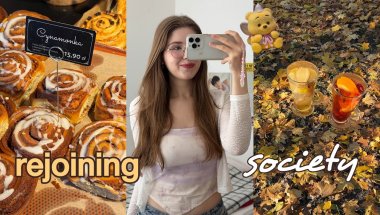 i finally left the house... (after a month)