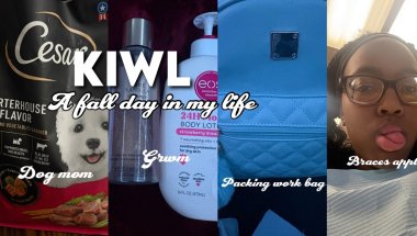 KICKING IT WITH LAY S1 Ep. 4: Fall day in my life| dog mom, grwm, packing work bag, braces appt|