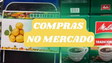 COMPRAS DO MÊS NO MERCADO 🛒✨  compare os preços com a sua cidade #mercado #comprasdomês
