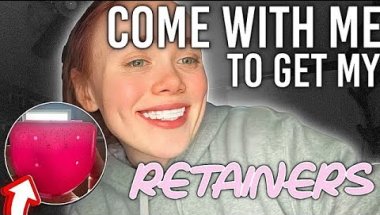 HAWLEY RETAINERS AFTER BRACES:come with me to my orthodontist appointment