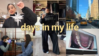Days in my Life | productivity, getting my braces removed, ornament shopping, new Christmas tree