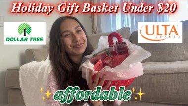 Holiday Gift Basket UNDER $20! *AFFORDABLE* | Ulta & Dollar Tree