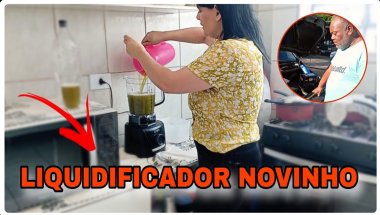CONSERTEI O LIQUIDIFICADOR + VLOG COM O GUGA