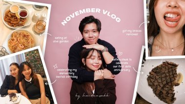 november digital diary: bye braces, birthday hangout & steak date 🩷