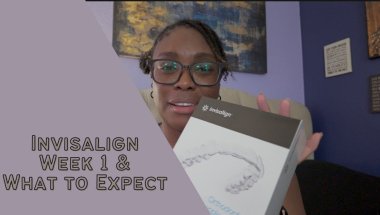 Invisalign Week 1 - What's in my bag? What to expect? Did my Invisalign hurt?