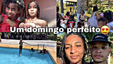 UM DOMINGO MARAVILHOSO COM CHURRASCO, PISCINA E UM ARRUME-SE COM A GENTE 🥰